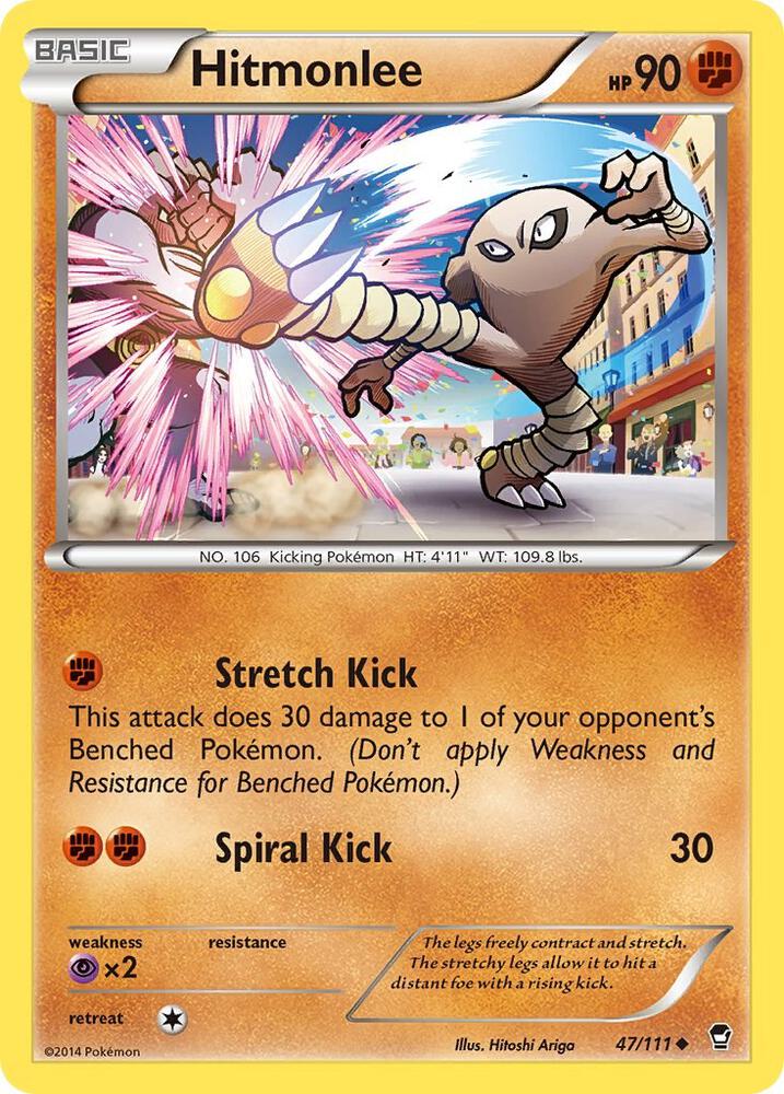 Hitmonlee [XY - Furious Fists] 47/111