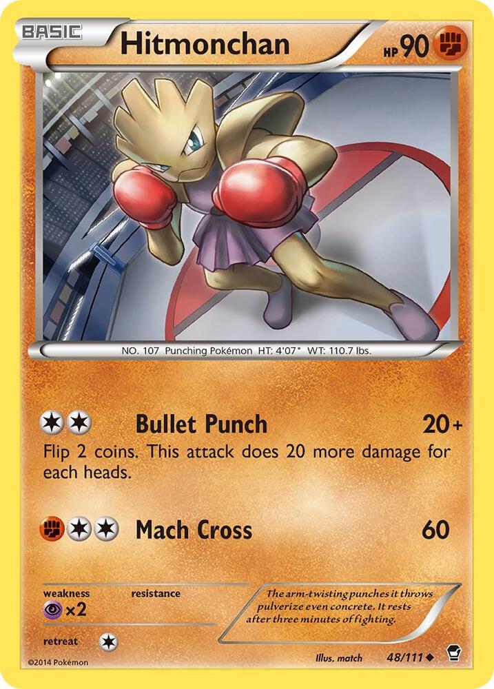 Hitmonchan [XY - Furious Fists] 48/111