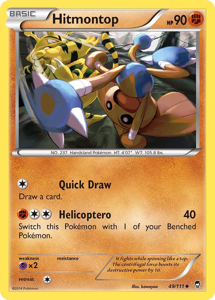 Hitmontop [XY - Furious Fists] 49/111