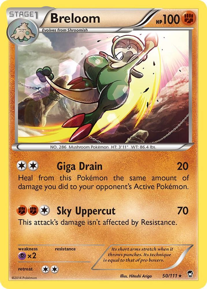 Breloom [XY - Furious Fists] 50/111