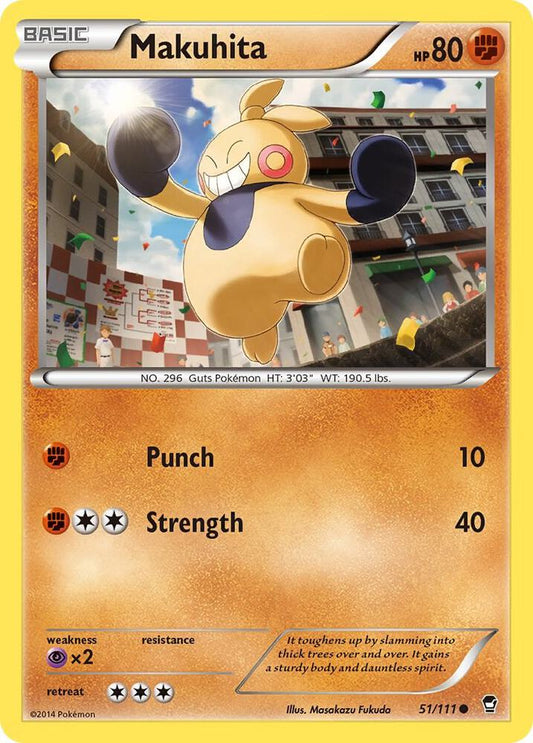 Makuhita [XY - Furious Fists] 51/111