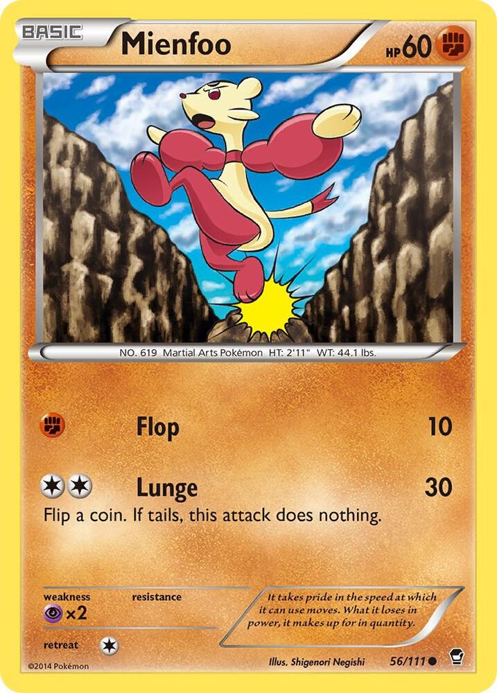 Mienfoo [XY - Furious Fists] 56/111