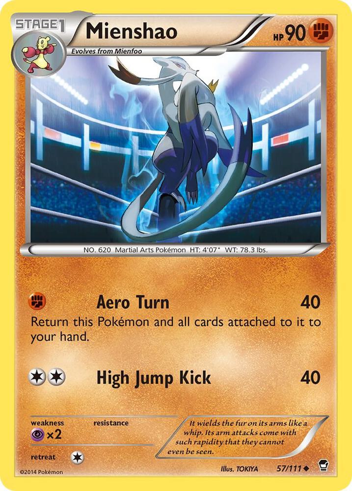 Mienshao [XY - Furious Fists] 57/111