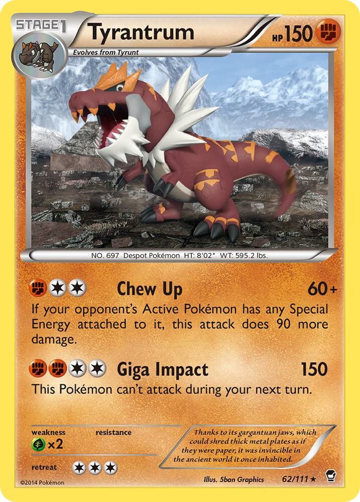 Tyrantrum [XY - Furious Fists] 62/111