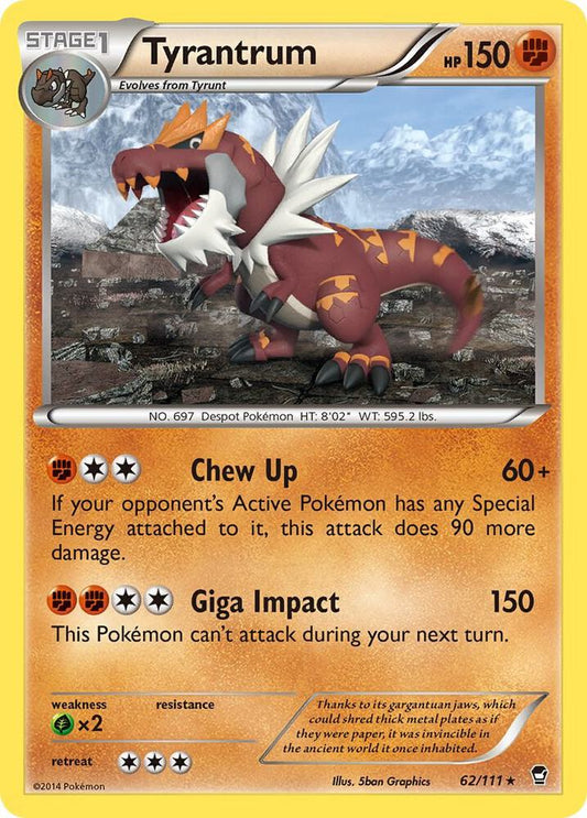 Tyrantrum [XY - Furious Fists] 62/111