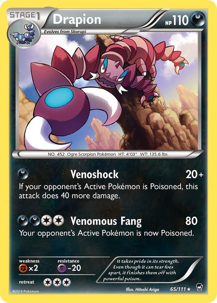 Drapion [XY - Furious Fists] 65/111