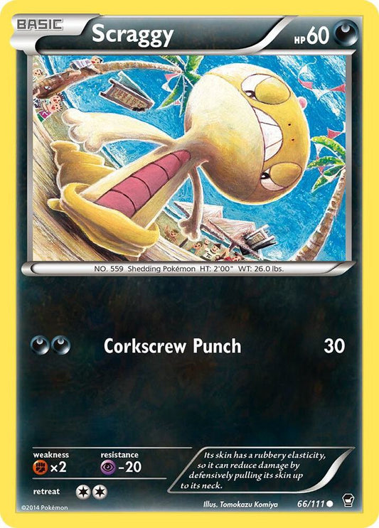 Scraggy [XY - Furious Fists] 66/111