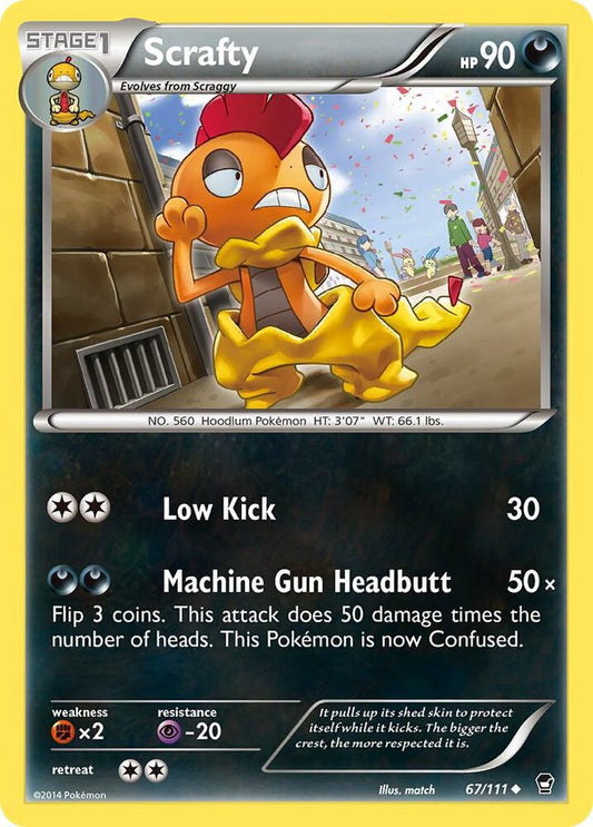 Scrafty [XY - Furious Fists] 67/111