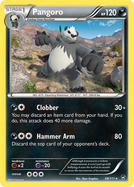 Pangoro [XY - Furious Fists] 68/111