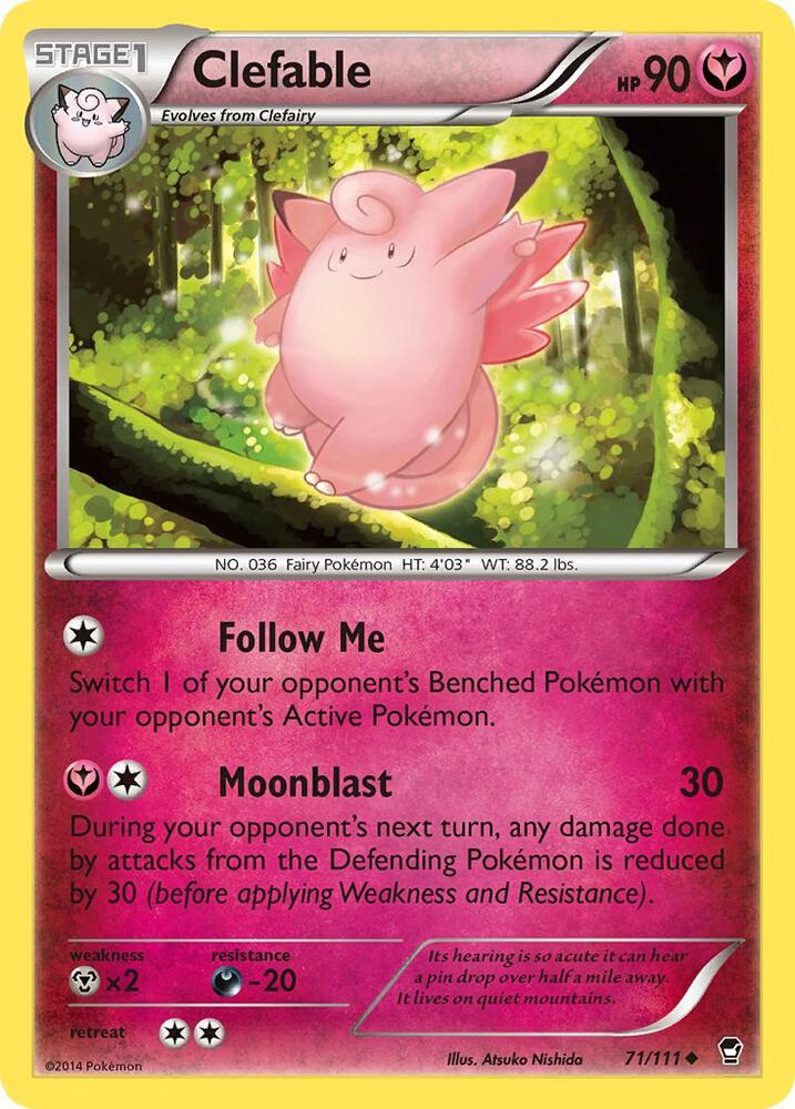 Clefable [XY - Furious Fists] 71/111