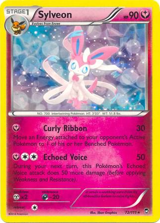 Sylveon - 72/111 (XY Furious Fists) [Deck Exclusives] 072/111
