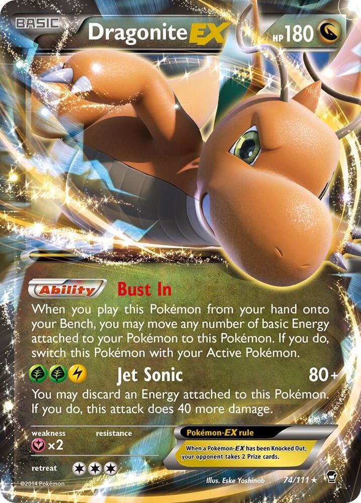 Dragonite EX [XY - Furious Fists] 74/111