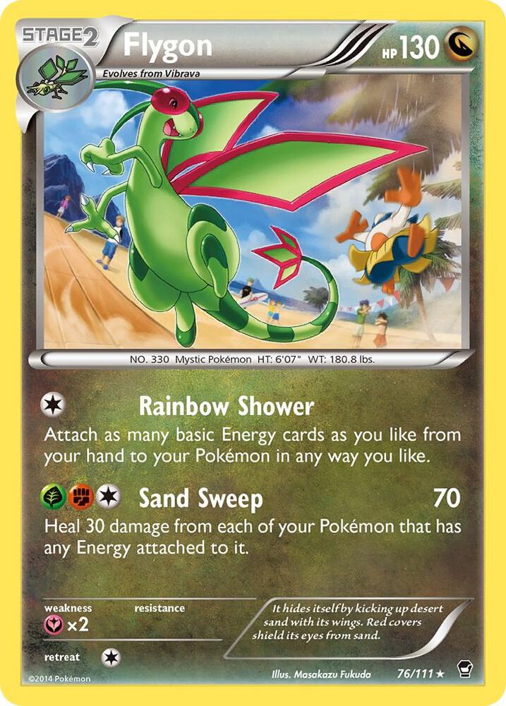 Flygon [XY - Furious Fists] 76/111