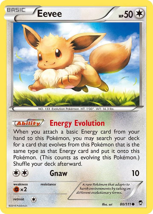 Eevee [XY - Furious Fists] 80/111