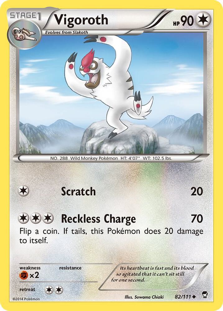 Vigoroth [XY - Furious Fists] 82/111