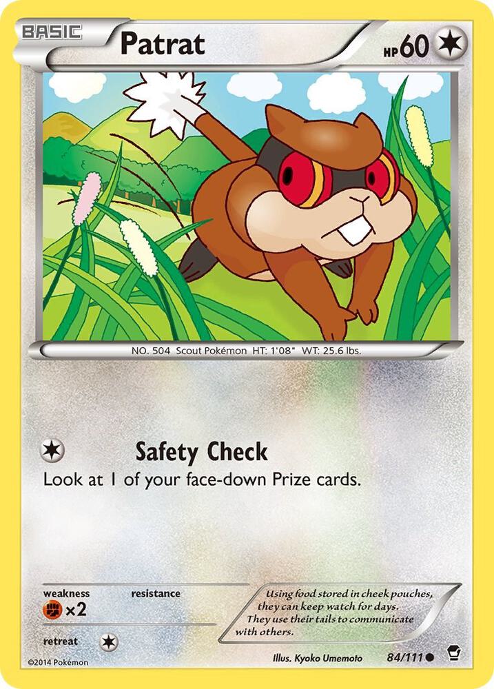 Patrat [XY - Furious Fists] 84/111