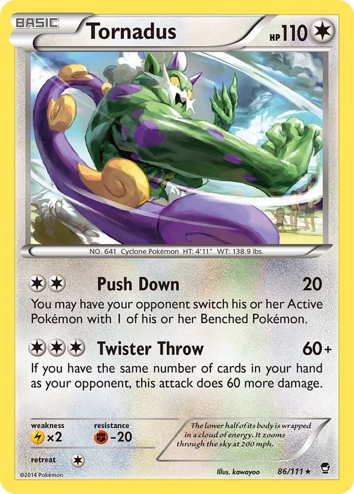 Tornadus [XY - Furious Fists] 86/111