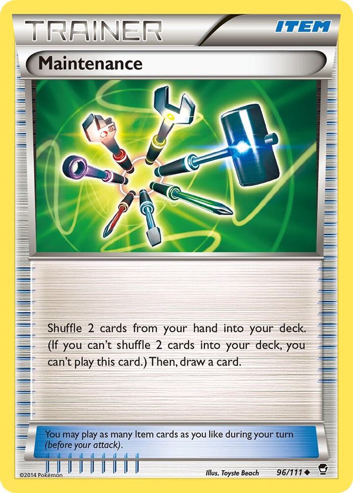 Maintenance [XY - Furious Fists] 96/111