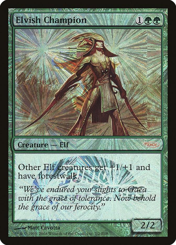 Elvish Champion (Junior Series Europe) [Junior Series Promos] 2