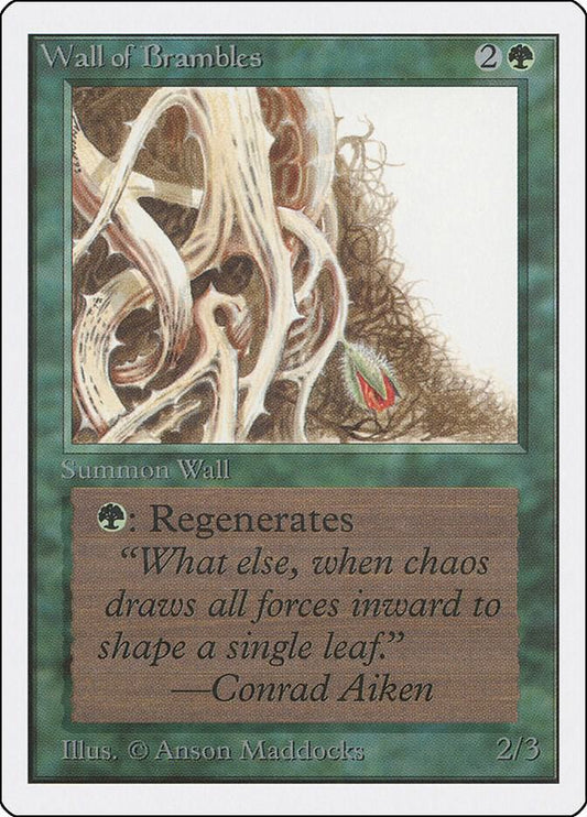 Wall of Brambles [Unlimited Edition]