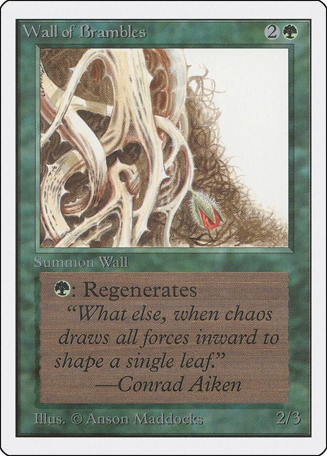 Wall of Brambles [Unlimited Edition]