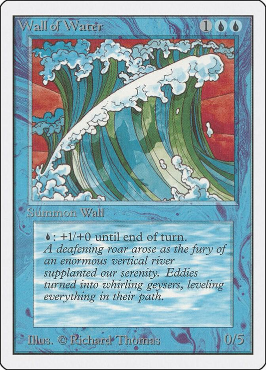 Wall of Water [Unlimited Edition]