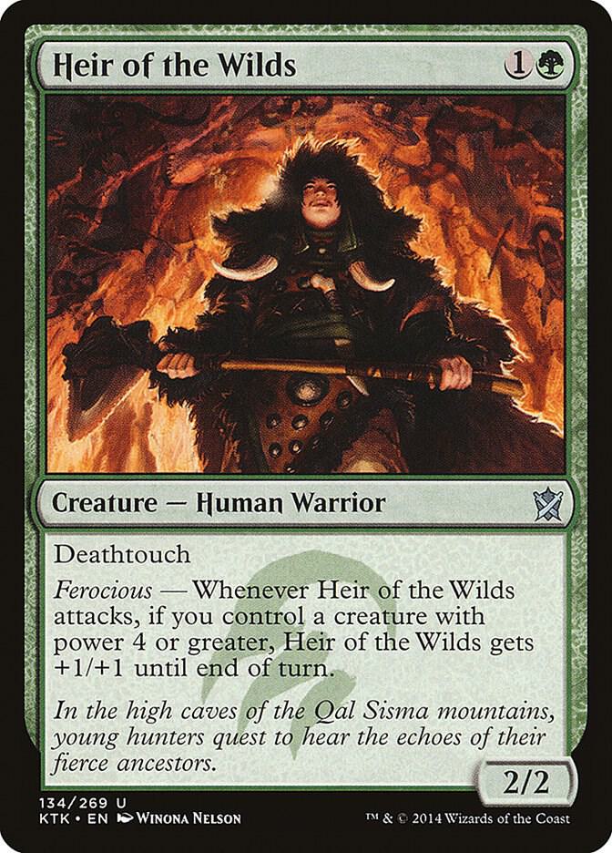 Heir of the Wilds [Khans of Tarkir] 134