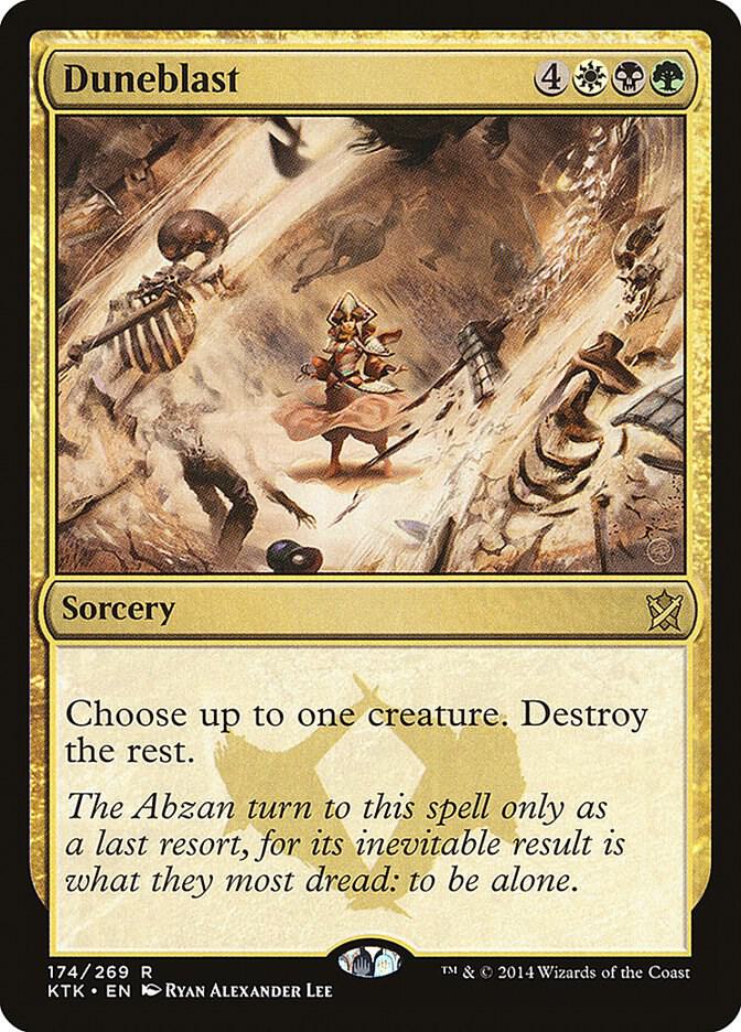 Duneblast [Khans of Tarkir] 174