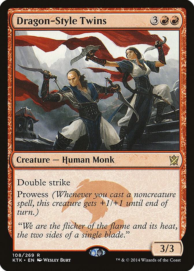 Dragon-Style Twins [Khans of Tarkir] 108