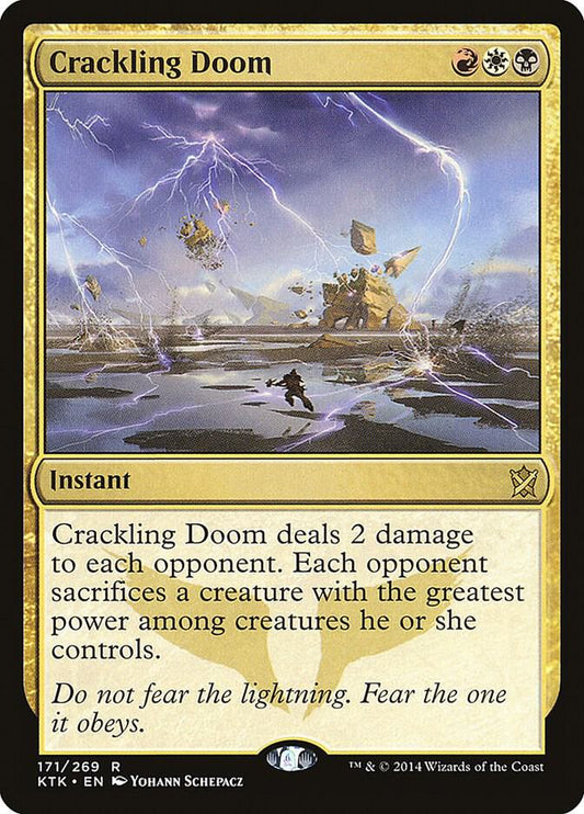 Crackling Doom [Khans of Tarkir] 171
