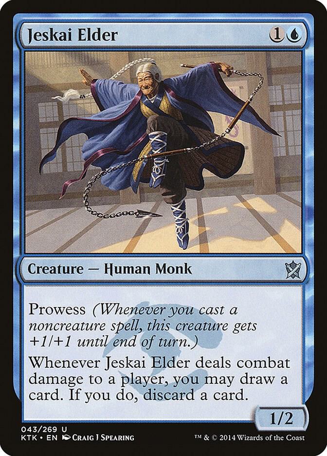 Jeskai Elder [Khans of Tarkir] 43