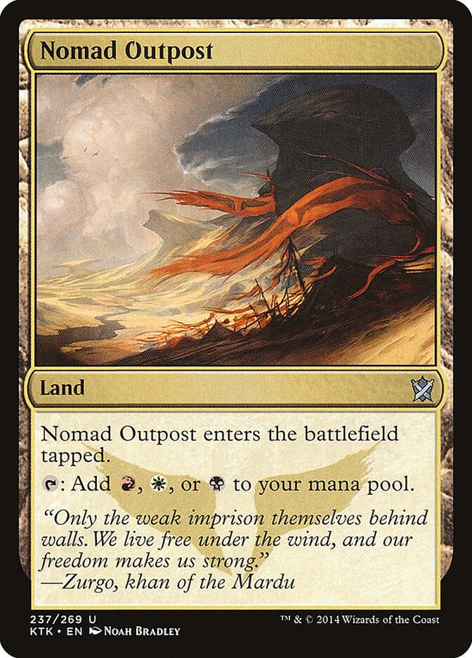 Nomad Outpost [Khans of Tarkir] 237