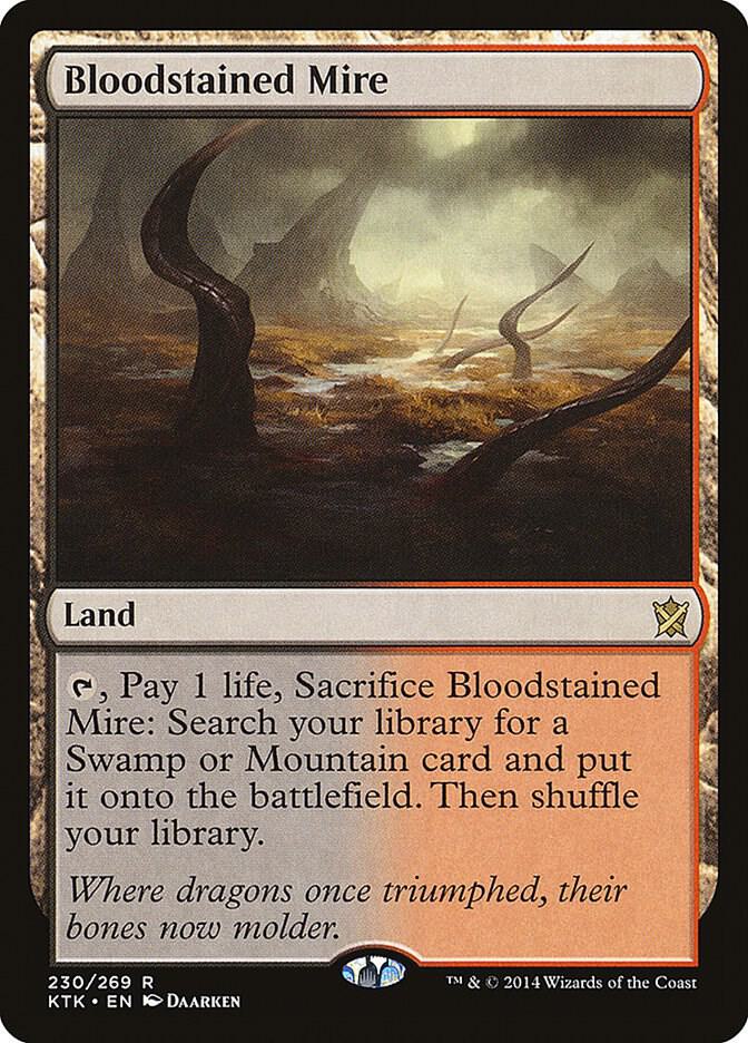 Bloodstained Mire [Khans of Tarkir] 230