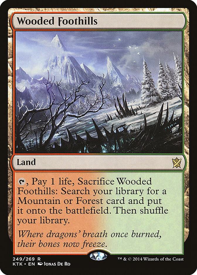 Wooded Foothills [Khans of Tarkir] 249