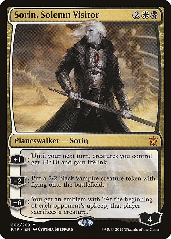 Sorin, Solemn Visitor [Khans of Tarkir] 202