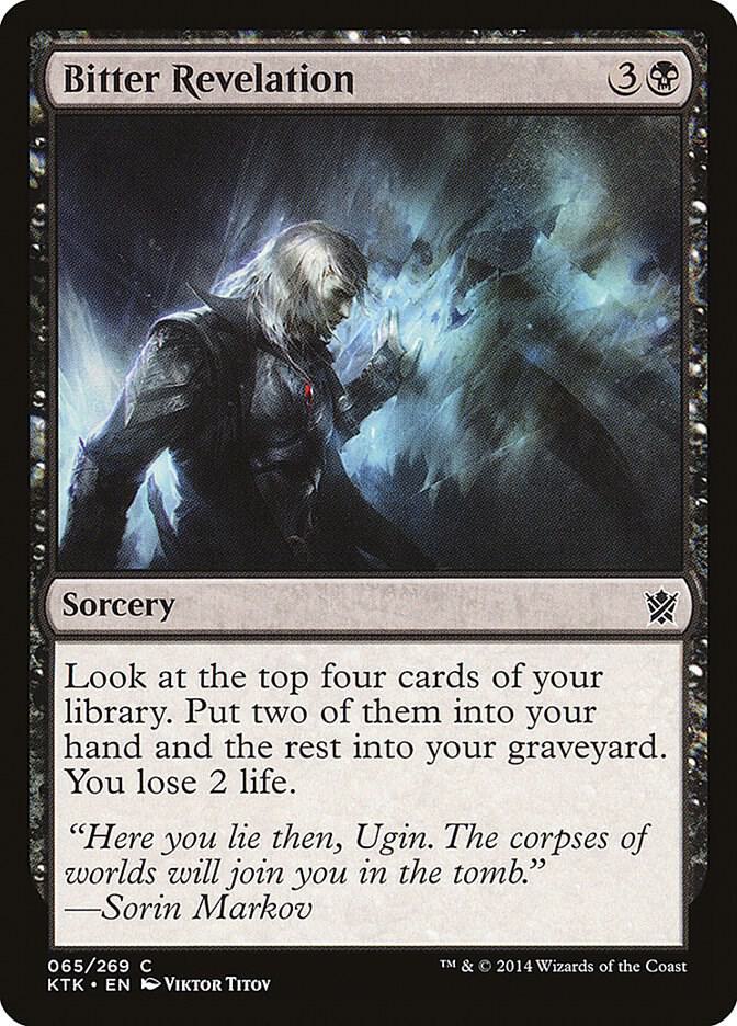 Bitter Revelation [Khans of Tarkir] 65