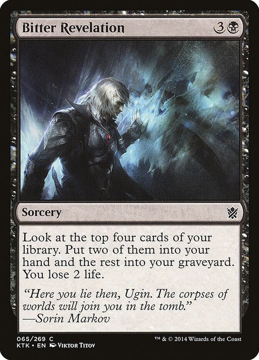 Bitter Revelation [Khans of Tarkir] 65