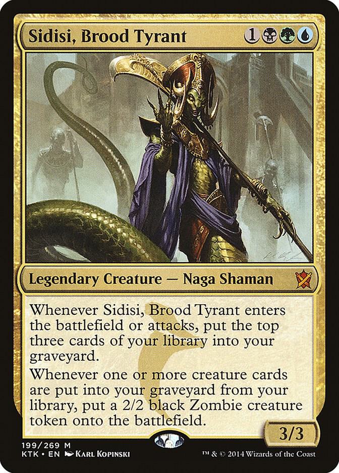 Sidisi, Brood Tyrant [Khans of Tarkir] 199