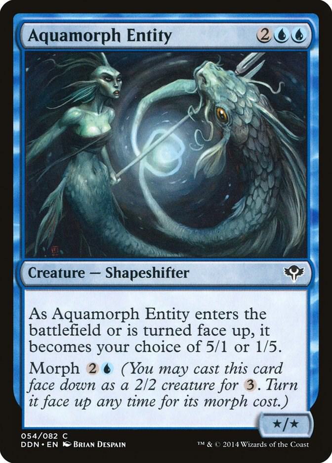 Aquamorph Entity [Duel Decks: Speed vs. Cunning] 54