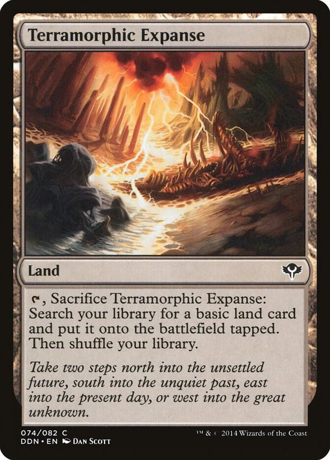 Terramorphic Expanse [Duel Decks: Speed vs. Cunning] 74