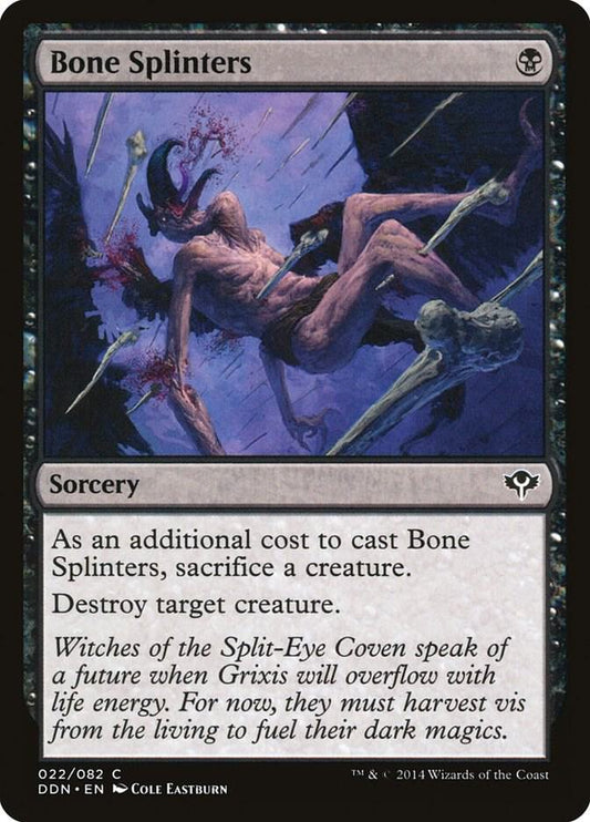 Bone Splinters [Duel Decks: Speed vs. Cunning] 22