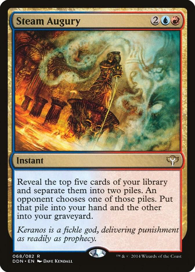 Steam Augury [Duel Decks: Speed vs. Cunning] 68