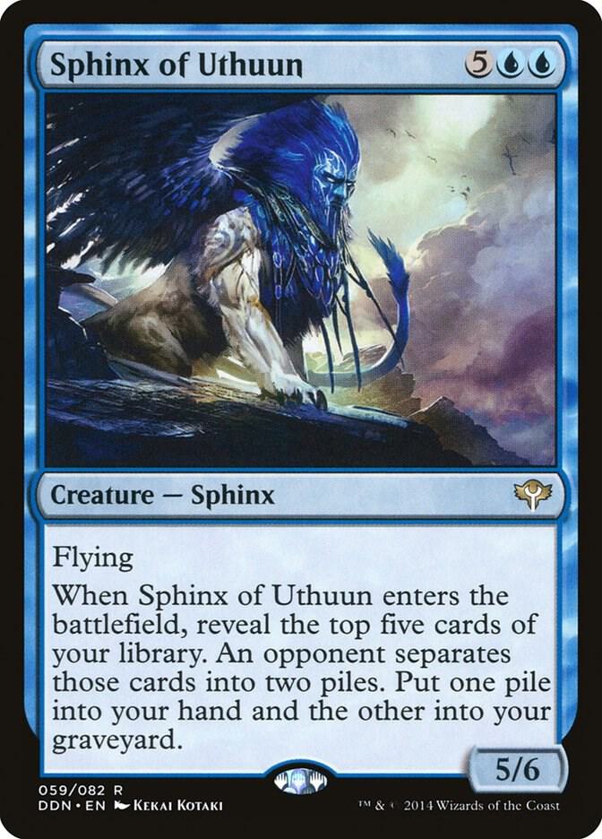 Sphinx of Uthuun [Duel Decks: Speed vs. Cunning] 59