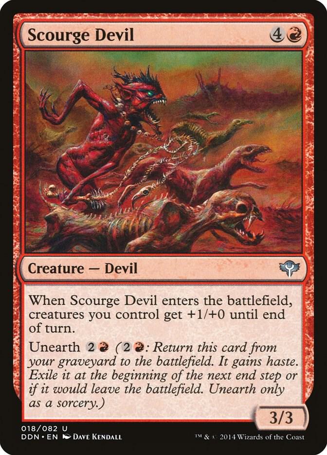 Scourge Devil [Duel Decks: Speed vs. Cunning] 18