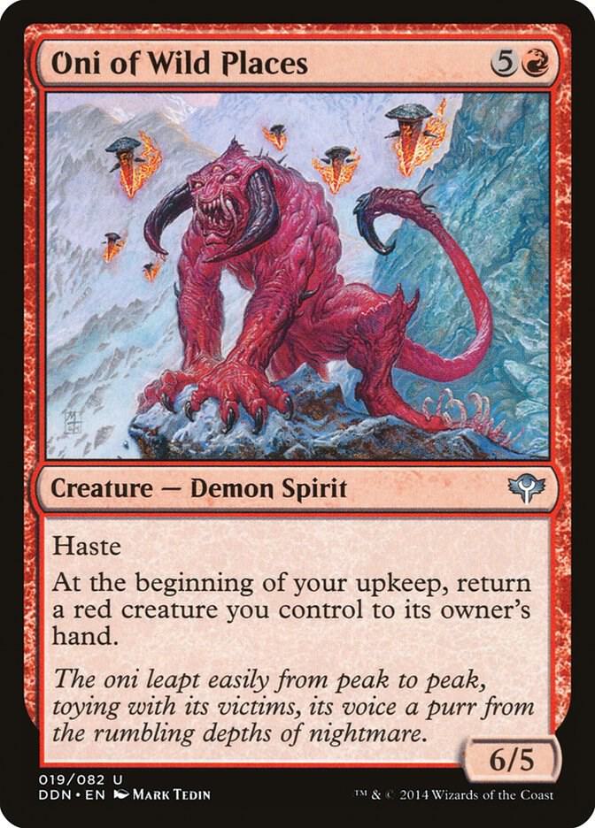 Oni of Wild Places [Duel Decks: Speed vs. Cunning] 19