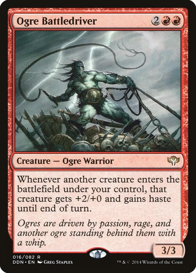 Ogre Battledriver [Duel Decks: Speed vs. Cunning] 16