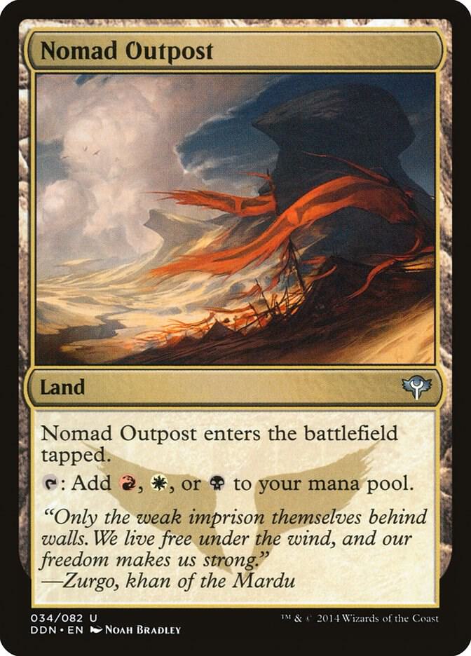 Nomad Outpost [Duel Decks: Speed vs. Cunning] 34