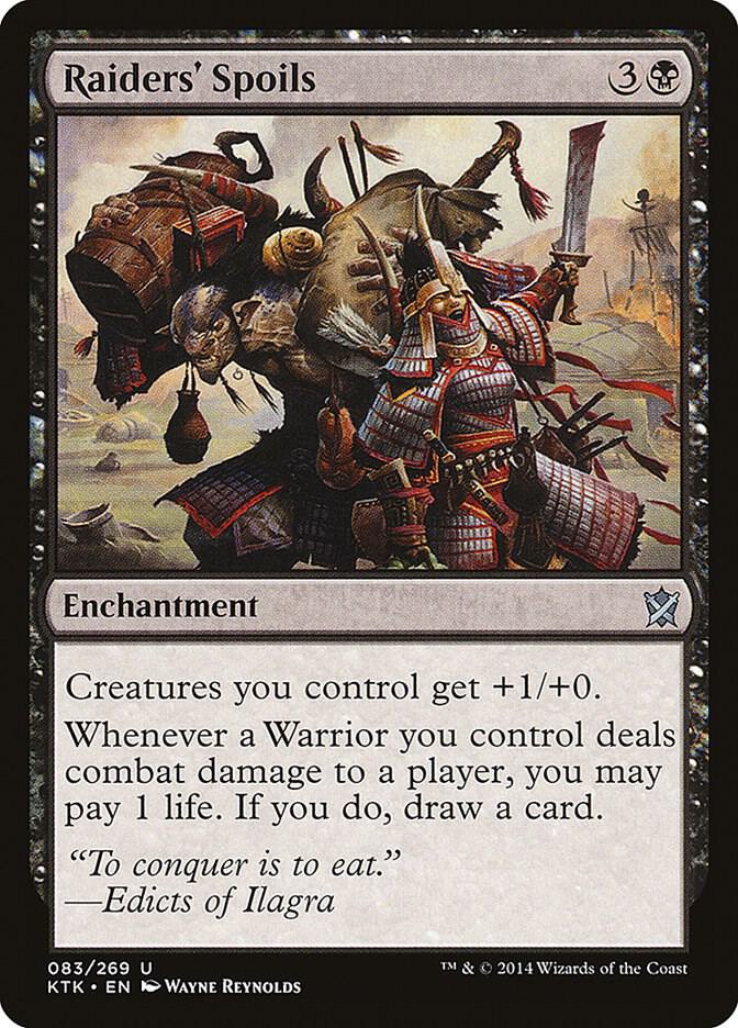 Raiders' Spoils [Khans of Tarkir] 83