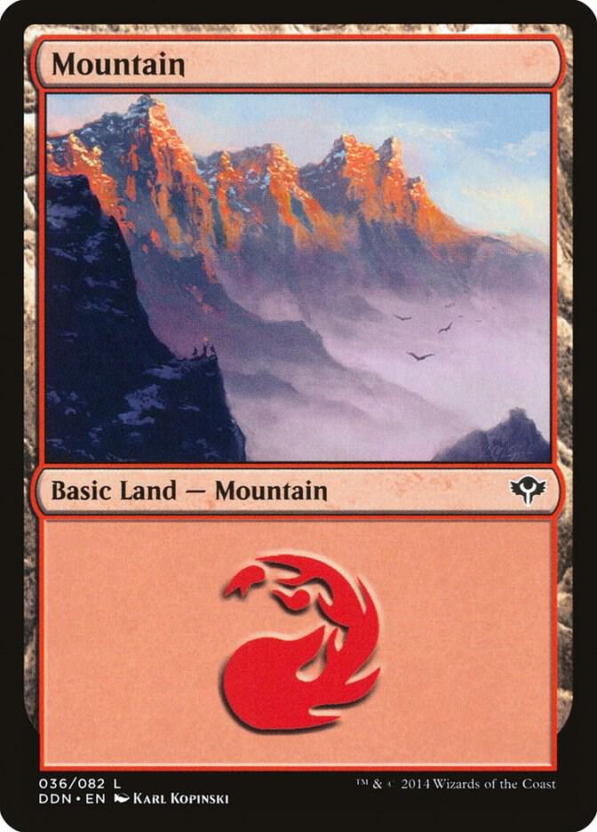Mountain (036) [Duel Decks: Speed vs. Cunning] 36