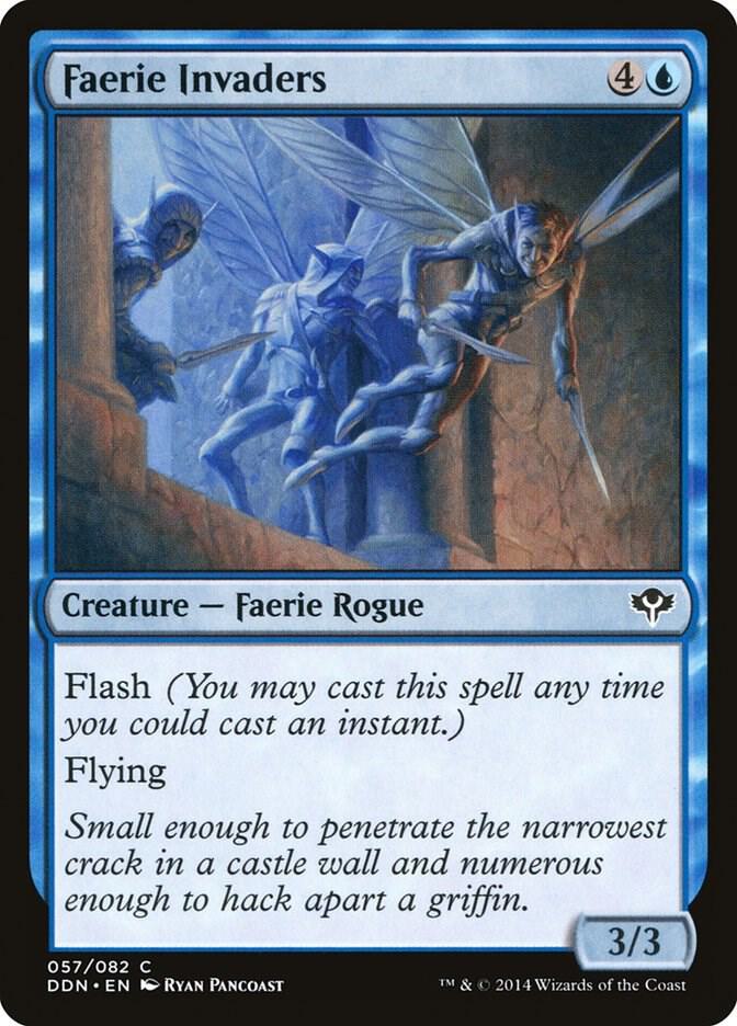 Faerie Invaders [Duel Decks: Speed vs. Cunning] 57